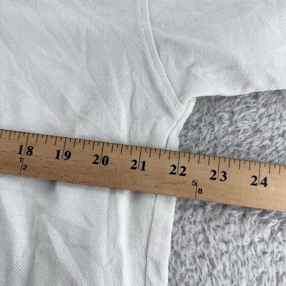 Disney Mickey Mouse Polo Shirt Mens Large White Embroidered Classic Made USA 90s - Picture 4 of 6